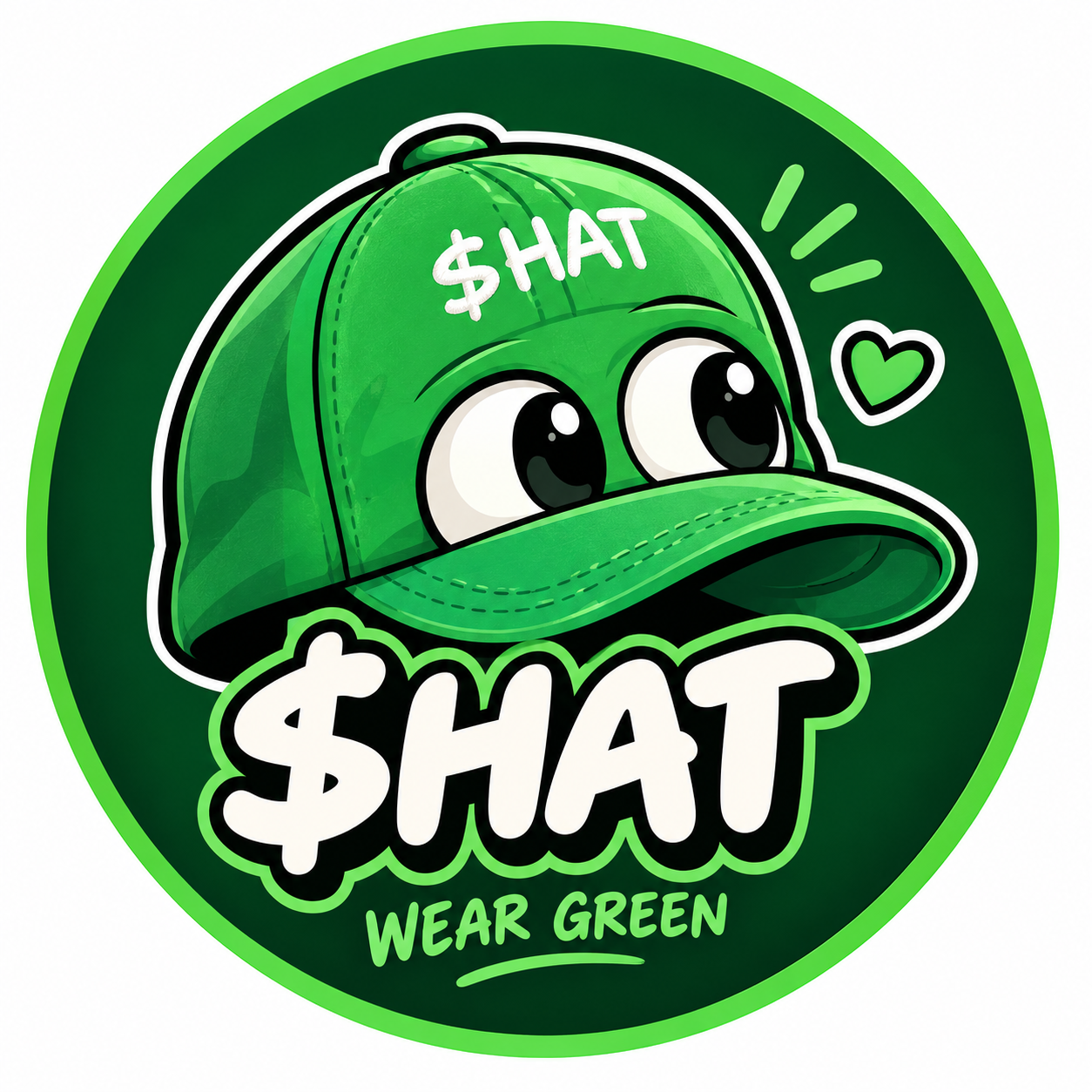 Green Hat token artwork