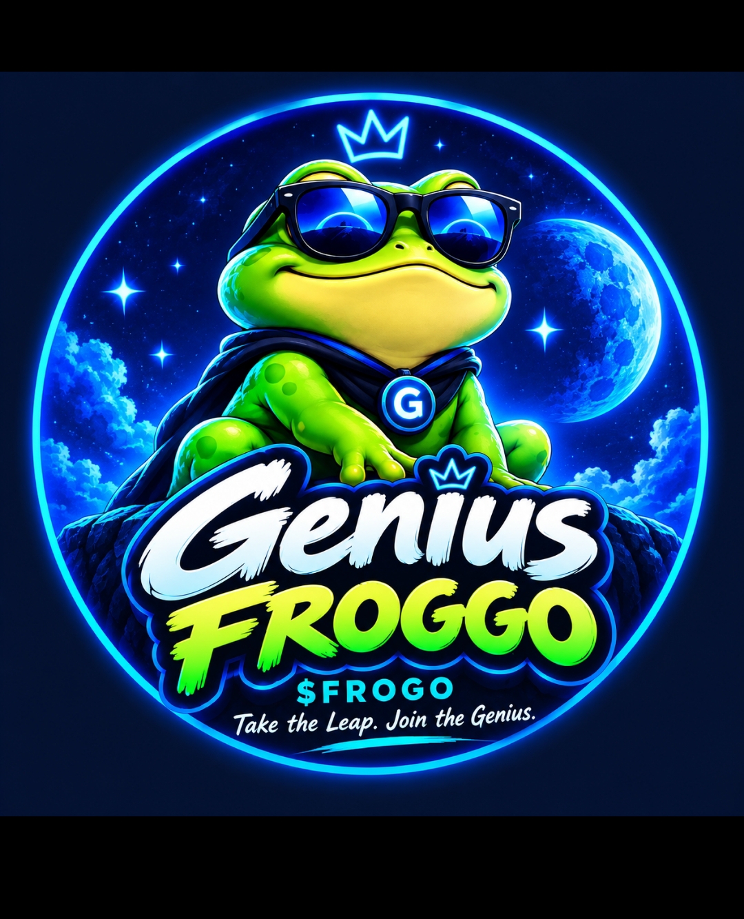 Genius Froggo 🐸 token artwork
